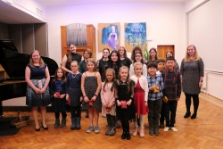 Koncert klavírní třídy A. Nedvědové a pěvecké třídy P. Sobotkové