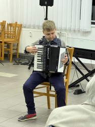 Vystoupení žáků v Domově seniorů Na Blatech