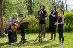 Vystoupení na České Lípě židovské - foto Vít Černý